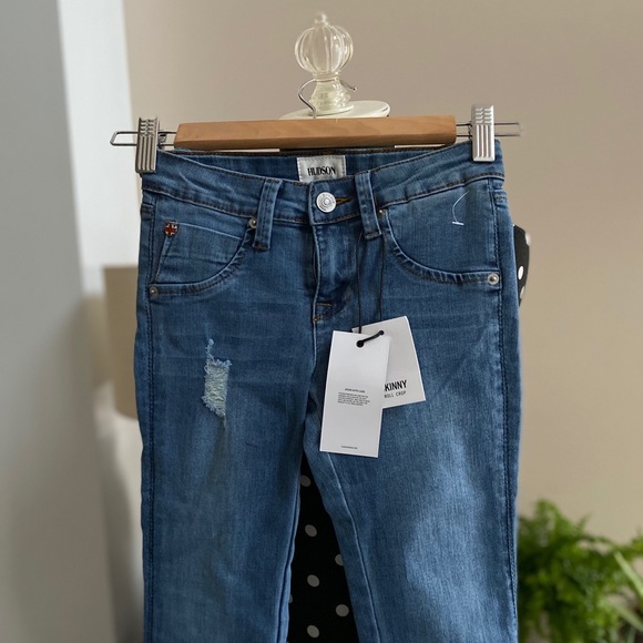 Hudson Jeans - Skinny Roll Cuff Crop Jeans - Picture 3 of 10